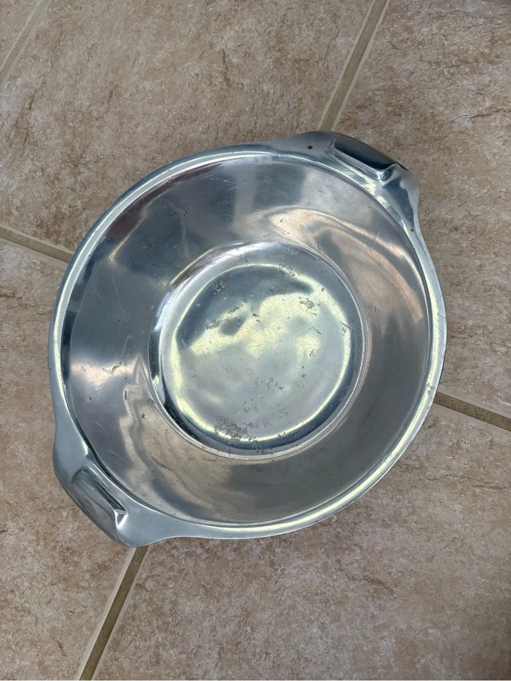Nambe #20 Metal Heavy Aluminum Dutch Oven Roaster Casserole Pot w Lid